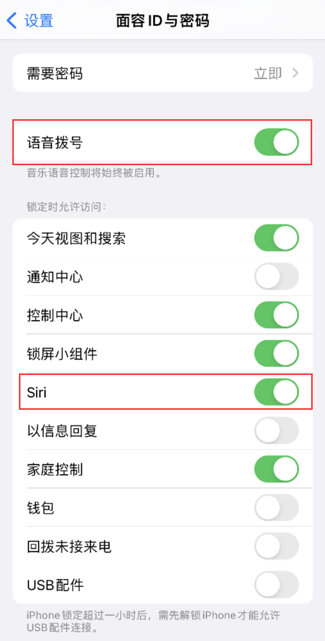 和平镇苹果维修网点分享不解锁 iPhone 的情况下通过 Siri 拨打电话的方法 