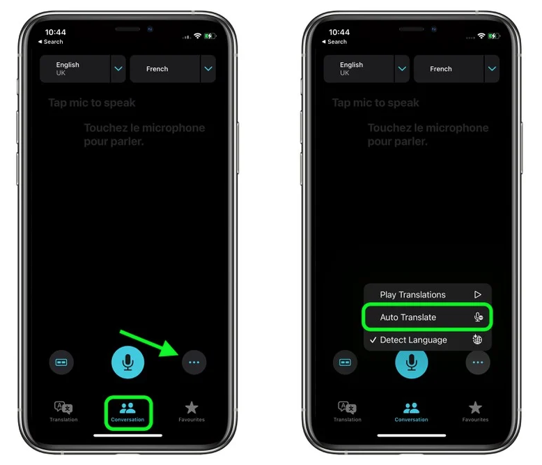 和平镇苹果手机维修分享iOS 15 “翻译” App 新改进 