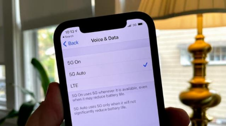 和平镇苹果手机维修分享iPhone 12如何打开或关闭5G网络 